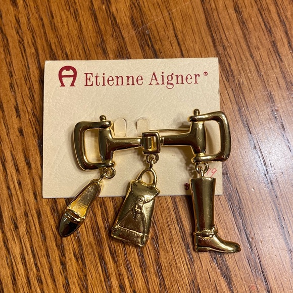 ETIENNE AIGNER  Pin NWT - Picture 3 of 12